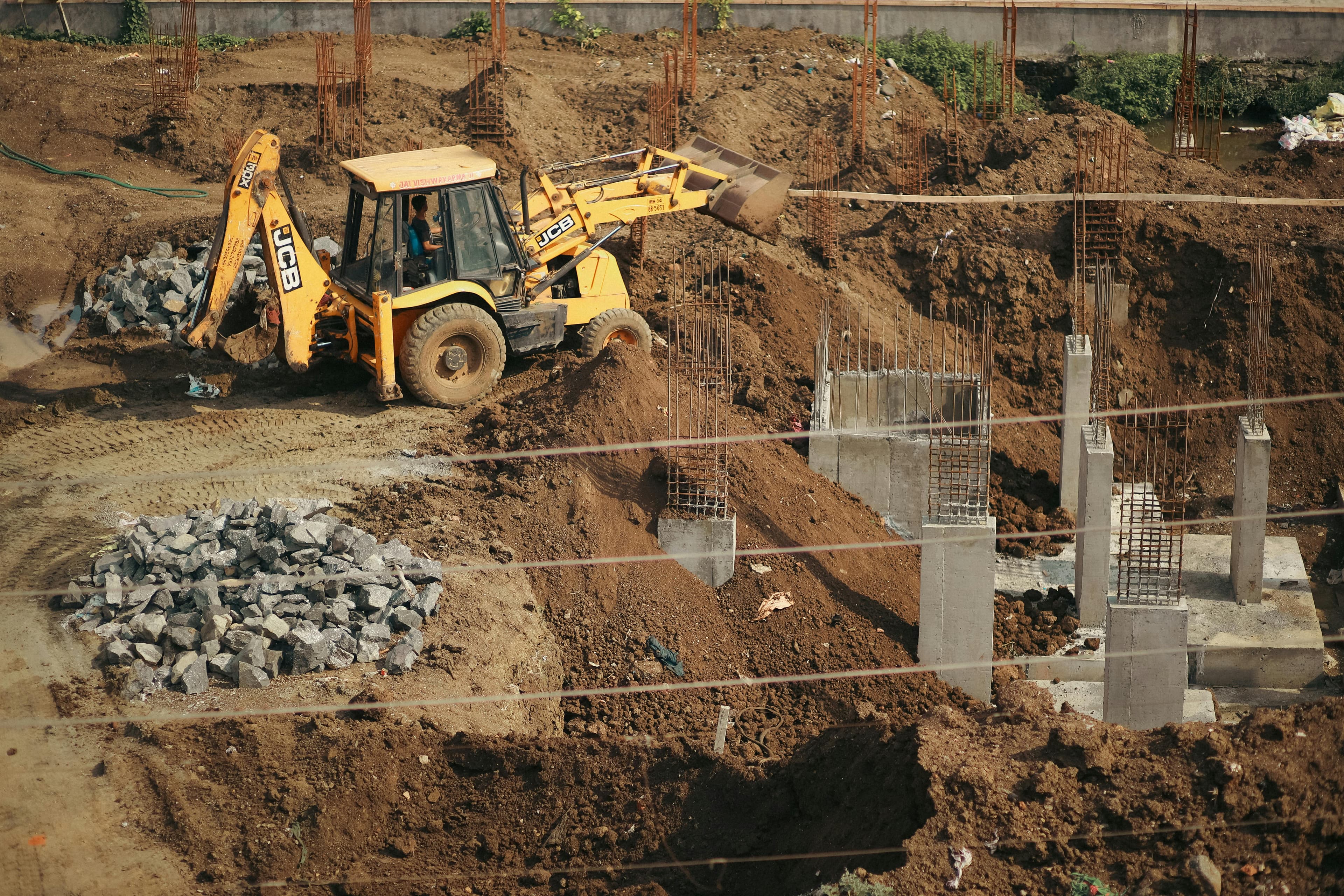 Earthworks and drainage